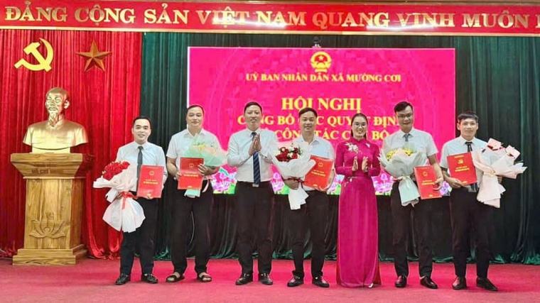 Mường Cơi kiện toàn đội ngũ cán bộ, nâng cao hiệu quả hoạt động
