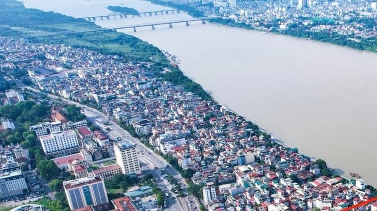 Điều chỉnh quy hoạch phân khu đô thị sông Hồng: Hà Nội đặt an toàn thoát lũ lên hàng đầu