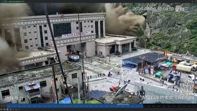 Tung tin đồn thất thiệt về trận lũ bùn đá tại Gyirong, Trung Quốc công bố 10 người bị xử lý