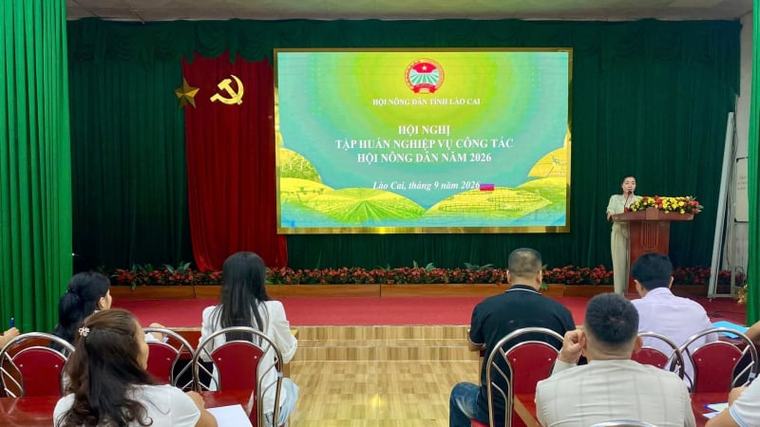 Hội Nông dân Lào Cai nâng cao nghiệp vụ cho cán bộ Chi hội, Tổ hội Nông dân