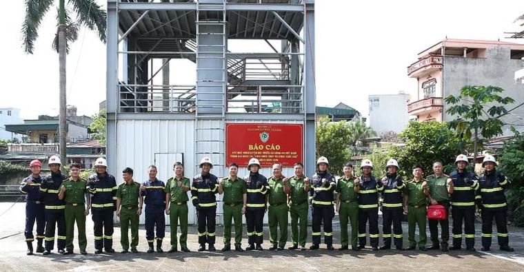 Sẵn sàng cho cuộc thi “Lính chữa cháy và cứu nạn, cứu hộ xuất sắc”