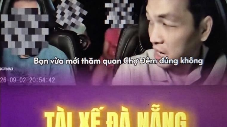 Viral khoảnh khắc tài xế Đà Nẵng khuyên khách hủy chuyến để làm một việc đặc biệt