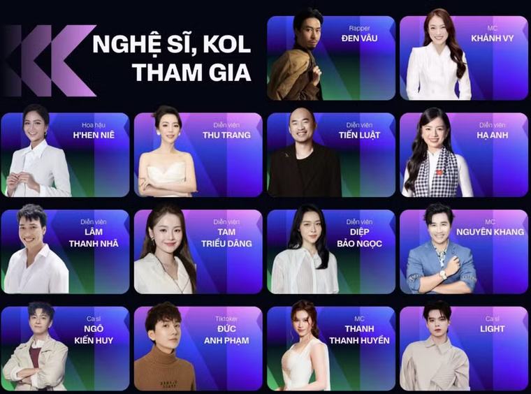 Hơn 1.000 KOL, nghệ sĩ hội tụ tại Hội nghị KOL toàn quốc lần thứ II