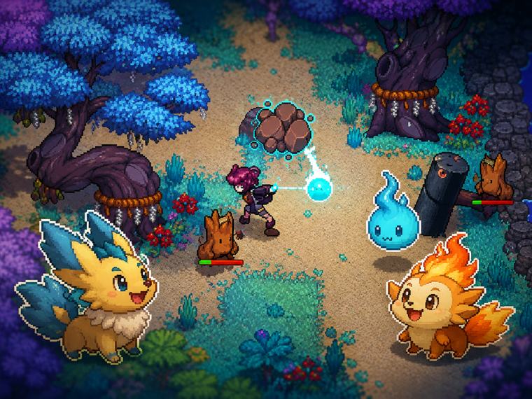 Thêm một tựa game lấy cảm hứng từ Pokémon đang gây sốt Steam, sở hữu công thức thành công cực hấp dẫn