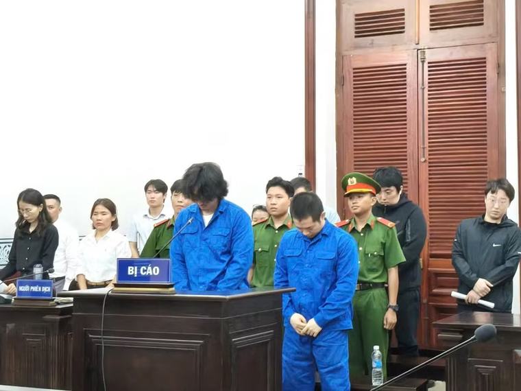 Phạt tù 2 người nước ngoài gây án giết người