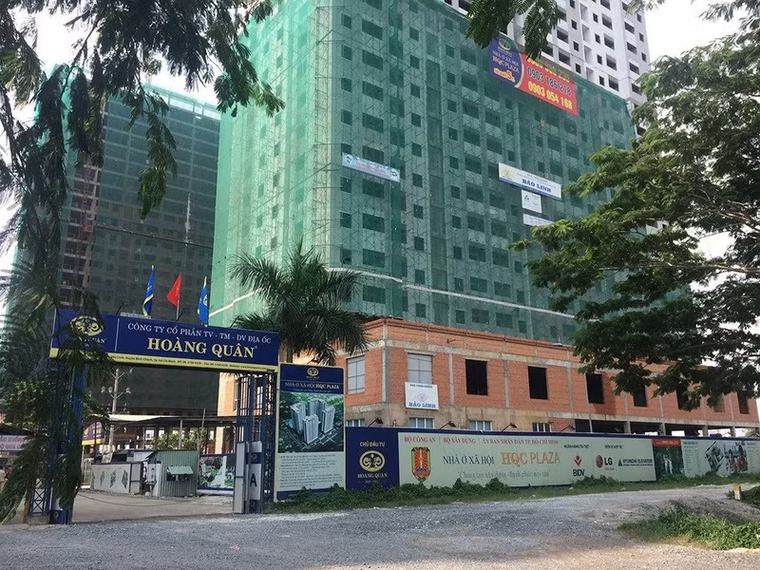 Ngân hàng thông báo thu giữ dự án và 26 nền đất liên quan Địa ốc Hoàng Quân để xử lý nợ