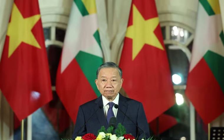 Tổng Bí thư, Chủ tịch nước Tô Lâm: Quan hệ hợp tác Việt Nam-Myanmar sẽ có những bước phát triển mới, thực chất hơn