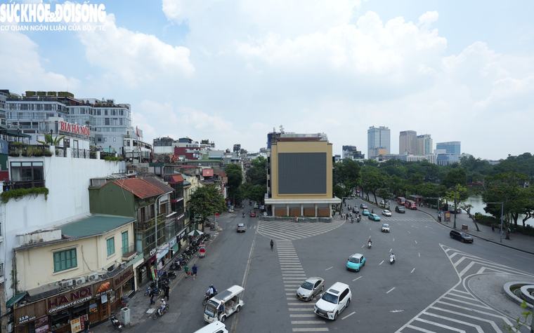 Hiện trạng khu vực hồ Hoàn Kiếm đang dự kiến được chỉnh trang