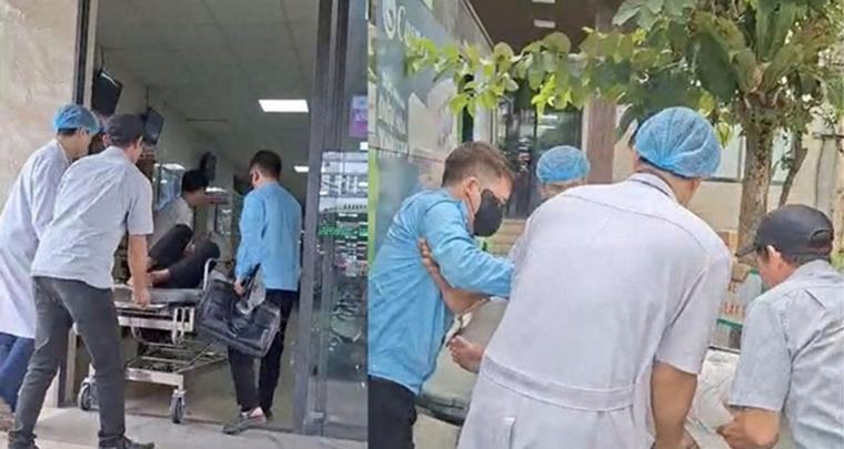 Hanoi bus drivers and assistants promptly rescue fainting passengers