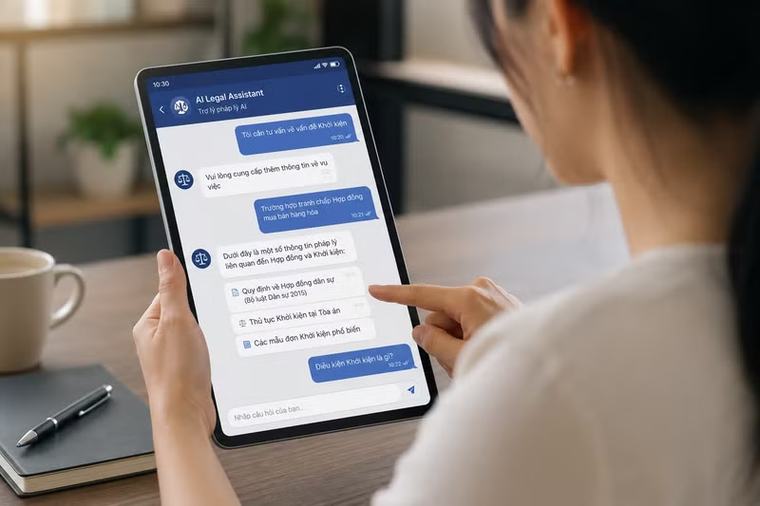 Dùng AI tư vấn luật: Công cụ hỗ trợ hay dịch vụ pháp lý?