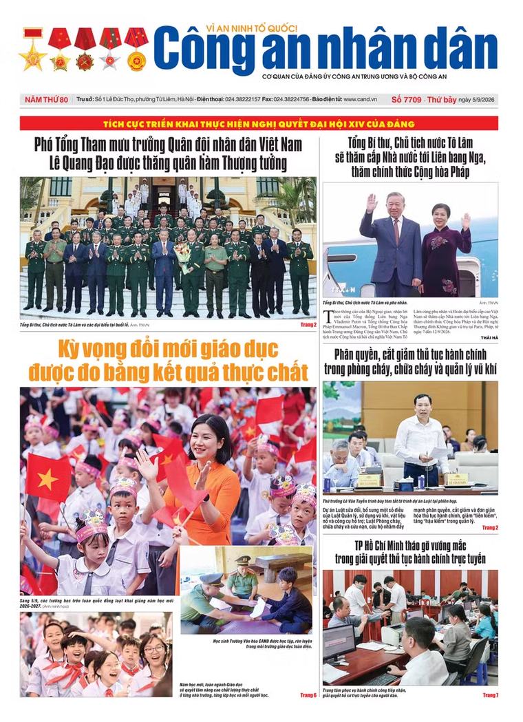 Báo in ngày 5/9/2026
