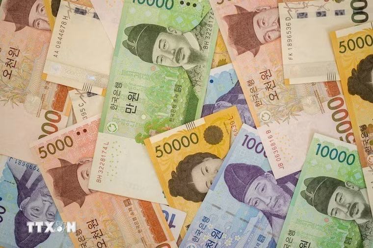 Đồng won Hàn Quốc tăng lên mức cao nhất kể từ tháng 10/2024