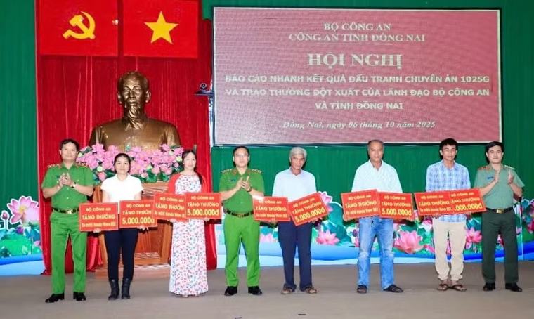 Đồng Nai lập quỹ khen thưởng, hỗ trợ người tham gia phòng, chống tội phạm