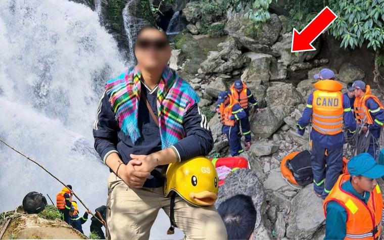 Tìm thấy thi thể vị khách bị nước cuốn khi tắm thác Khâu Làn