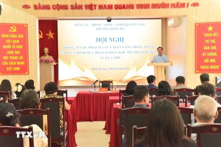 Công khai, minh bạch cho người dân góp ý Quy hoạch phân khu đô thị sông Hồng