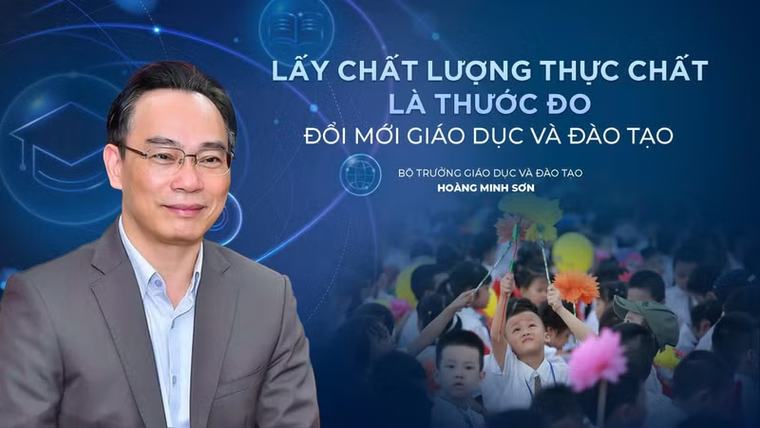 Lấy chất lượng thực chất làm thước đo giáo dục