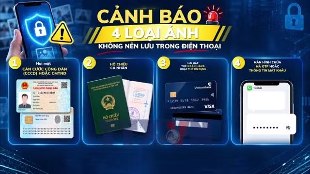 Cảnh báo 4 loại ảnh không nên lưu trong điện thoại để tránh mất tiền