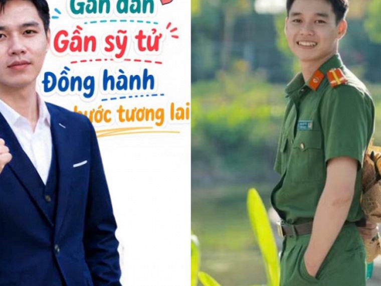 Trung úy Công an dạy văn khiến hơn 250.000 người theo dõi: Khi sức ảnh hưởng lan tỏa tri thức