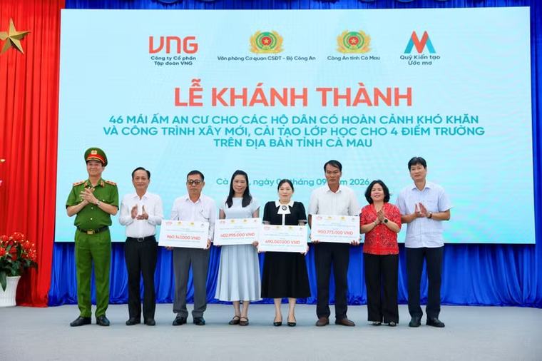 Gần 8,5 tỷ đồng hỗ trợ người dân, học sinh khó khăn tại Cà Mau