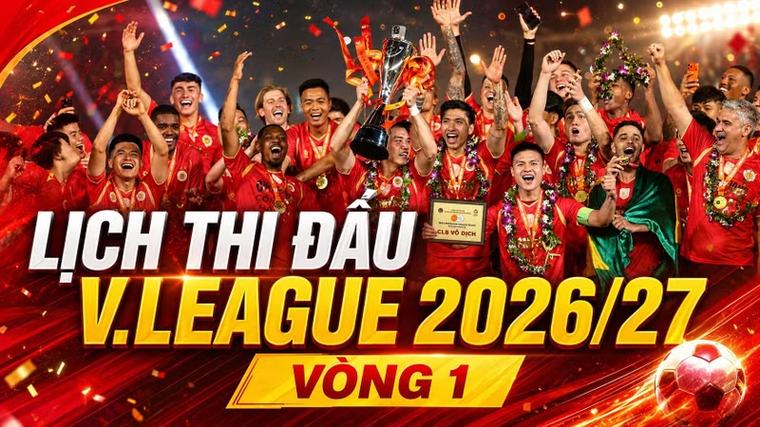 V-League 2026/27 khai màn: Lịch vòng 1 và những trận đấu đáng chờ đợi