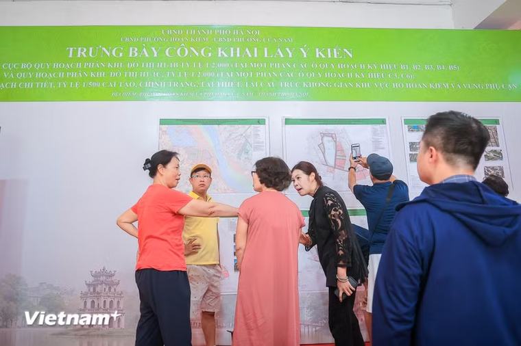 Hà Nội lấy ý kiến nhân dân về điều chỉnh Quy hoạch khu vực Hồ Gươm và phụ cận