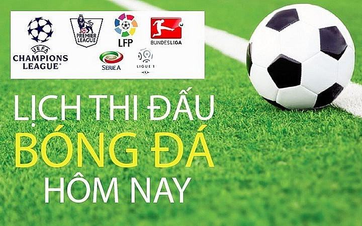 Lịch thi đấu bóng đá hôm nay ngày 7/9
