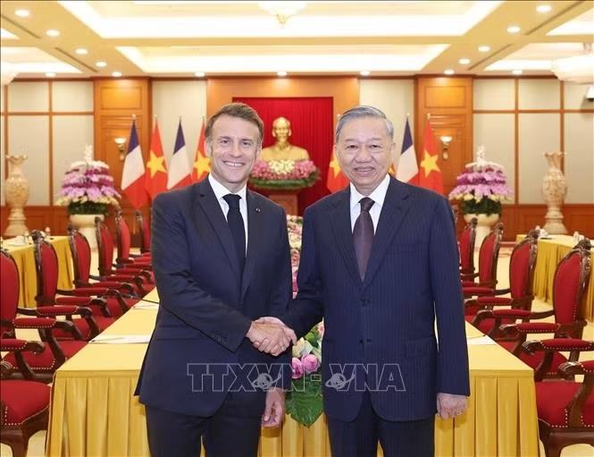Tổng Bí thư, Chủ tịch nước Tô Lâm và Tổng thống Pháp sắp trao đổi nhiều nội dung quan trọng