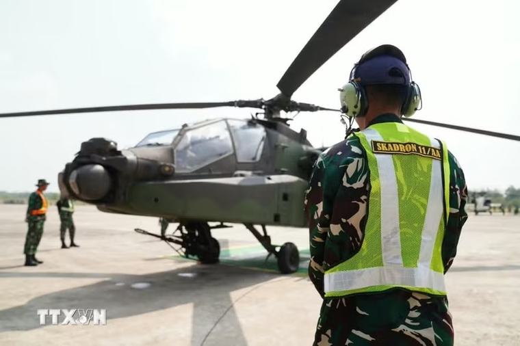 5 nước diễn tập đổ bộ đường không tại Indonesia