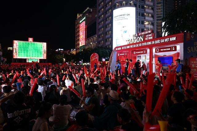 Bia Saigon and fans celebrate Việt Nam’s title defence