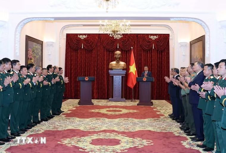 Phó Tổng Tham mưu trưởng QĐND Lê Quang Đạo được thăng quân hàm Thượng tướng