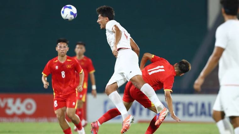 Để thua ngược trước U20 Iran, U20 Việt Nam đứng cuối bảng C