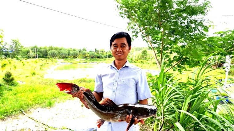 Anh nông dân Tây Ninh chế máy ấp trứng loài "thủy quái" sông Mekong, lấy nước để thu cá bột
