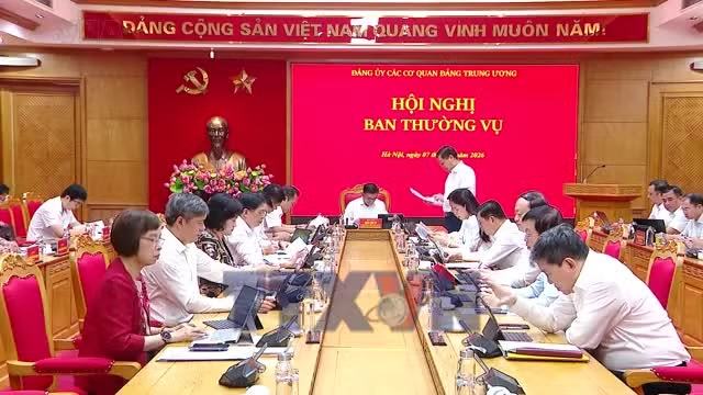 Đảng ủy các cơ quan Đảng Trung ương tập trung hoàn thành nhiệm vụ