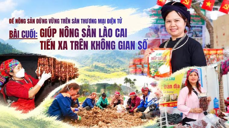 Bài cuối: Giúp nông sản Lào Cai tiến xa trên không gian số