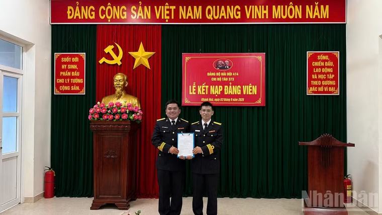 Tự hào được kết nạp Đảng ngày Quốc khánh