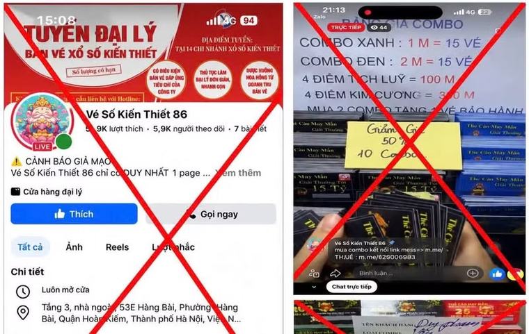 Cú lừa từ những buổi livestream "vé cào trúng thưởng" và app ngân hàng giả