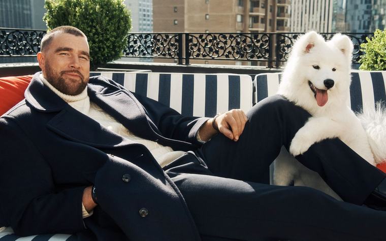 Travis Kelce đưa 'con cưng' của Taylor Swift vào chiến dịch thời trang mới