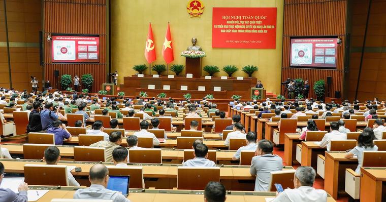 HỘI NGHỊ TOÀN QUỐC QUÁN TRIỆT, TRIỂN KHAI THỰC HIỆN 6 NGHỊ QUYẾT, CHỈ THỊ CỦA BỘ CHÍNH TRỊ