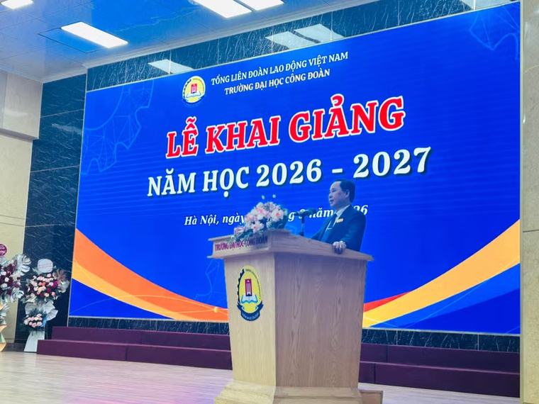Trường Đại học Công đoàn khai giảng năm học mới