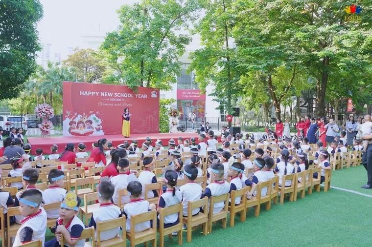 Trường mầm non Louis khai giảng năm học mới với chủ đề “Lớn lên cùng những trang sách”