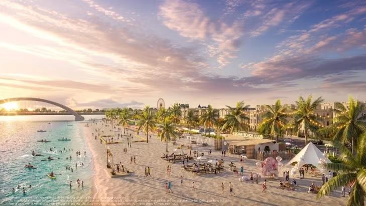 Sống tại Vinhomes Green Paradise: Rời xa ô nhiễm, sáng đón gió biển, chiều đạp xe dưới tán cây, tối thư giãn bên mặt hồ