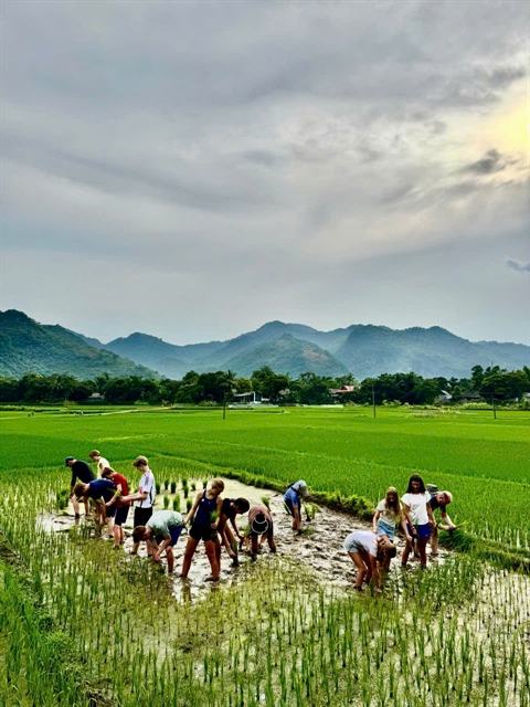 Experiencing life as a Mường person for the day
