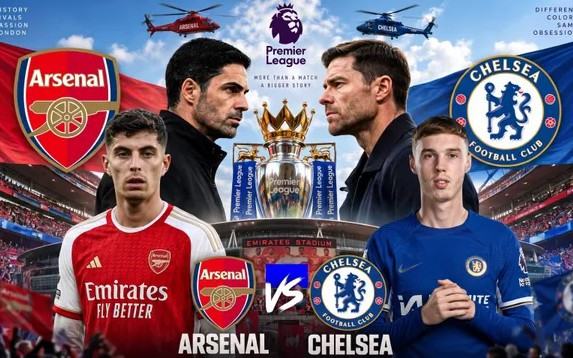 Kênh và link xem trực tiếp Arsenal vs Chelsea tối 6/9
