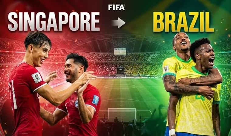 Đội tuyển Singapore chốt lịch giao hữu với Brazil, bán vé đắt gấp đôi ASEAN Cup