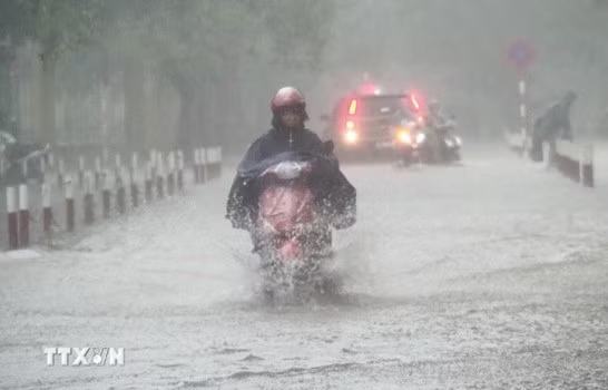 Thời tiết ngày 8/9: Nhiều nơi mưa to, cao nguyên Trung Bộ có nơi trên 70mm