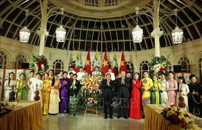 Tổng Bí thư, Chủ tịch nước Tô Lâm: Quan hệ hợp tác Việt Nam-Myanmar sẽ có những bước phát triển mới, thực chất hơn