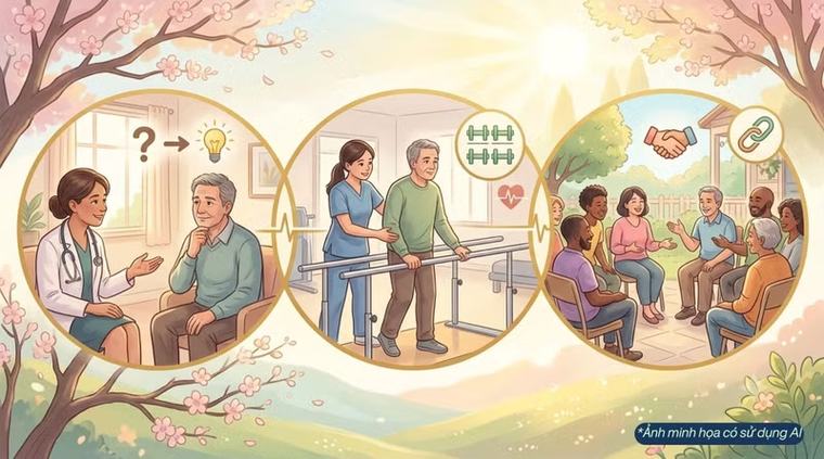Từ thu mình đến buông xuôi sau đột quỵ