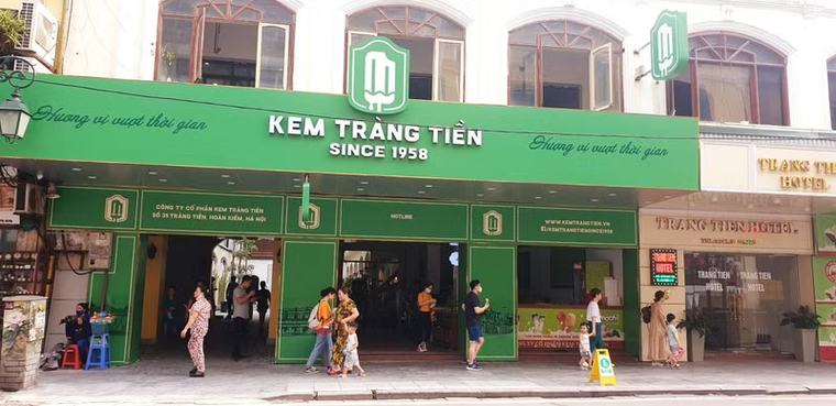 Dừng bán kem Tràng Tiền tại số 35 Tràng Tiền sau gần 70 năm