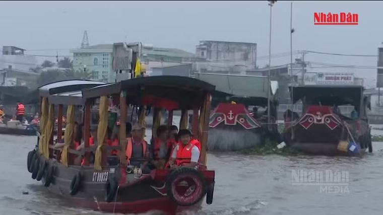 [Video] Cần Thơ đón trên 353.200 lượt khách tham quan trong kỳ nghỉ lễ